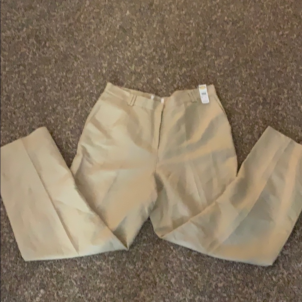 NWT Talbots khaki slacks